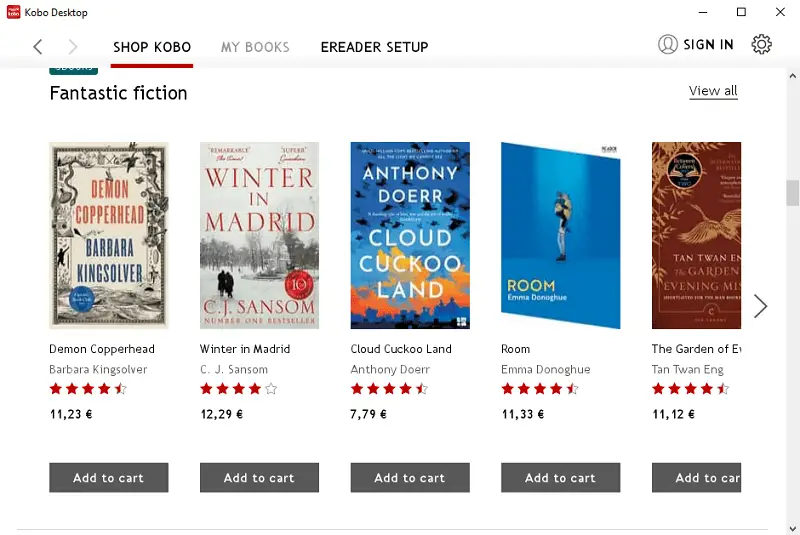 Kobo Desktop Kobo Desktop